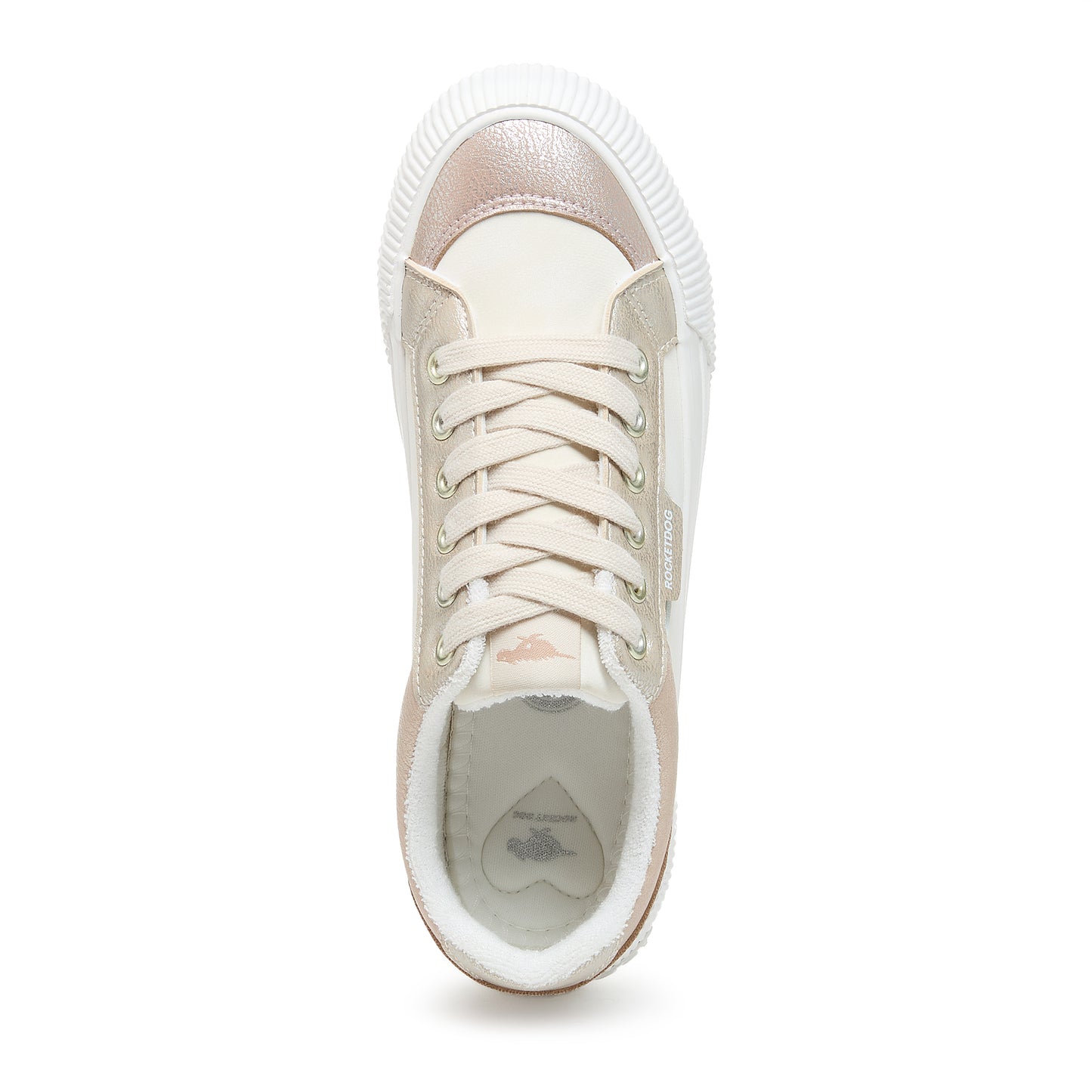 Cheery Bronze Colour Block Trainers
