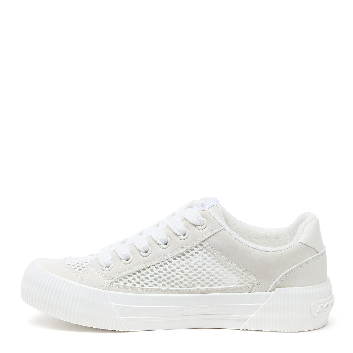 Cheery White Mesh Trainers