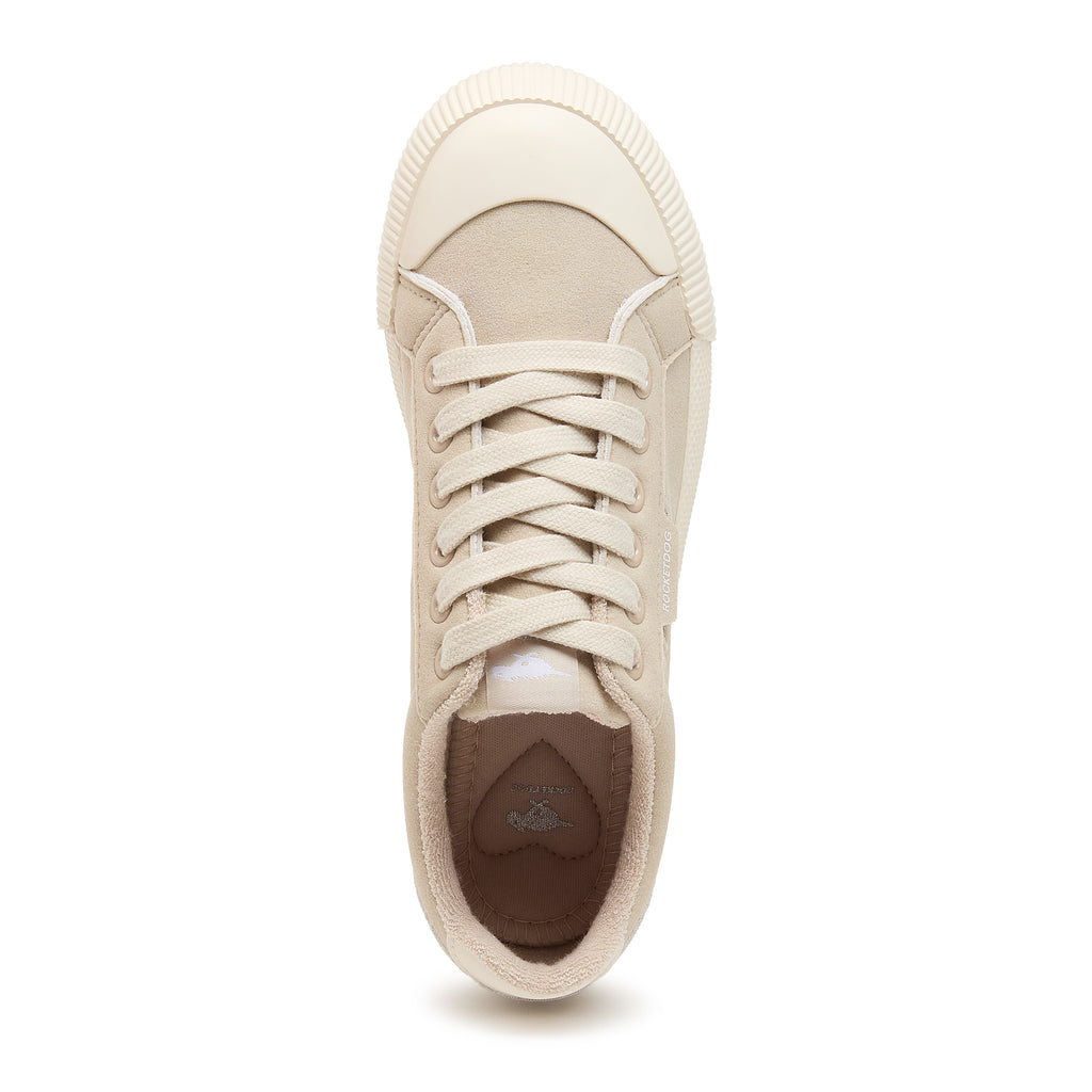 Cheery Cream Low-profile Trainers