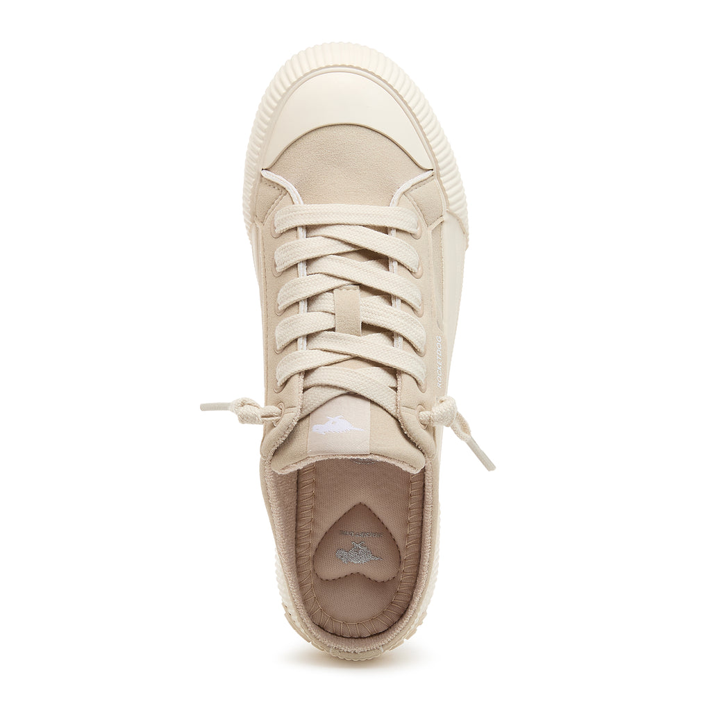 Cheery Cream Mule Trainers