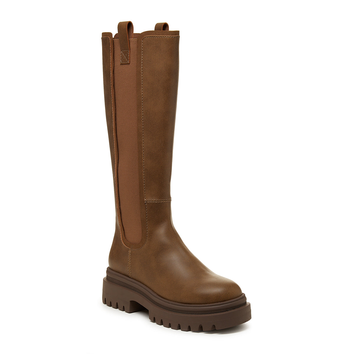 Drea Brown Tall Boots