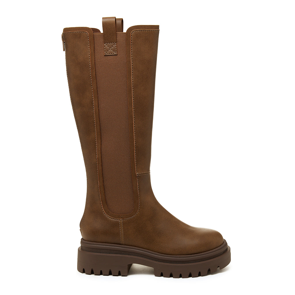 Drea Brown Tall Boots