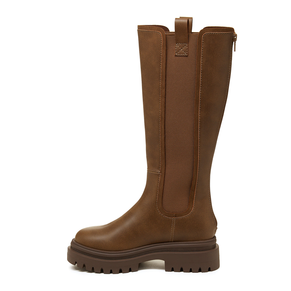 Drea Brown Tall Boots