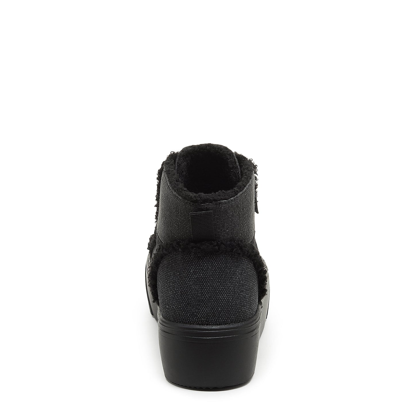 Flair Black Patchwork Platform Trainers