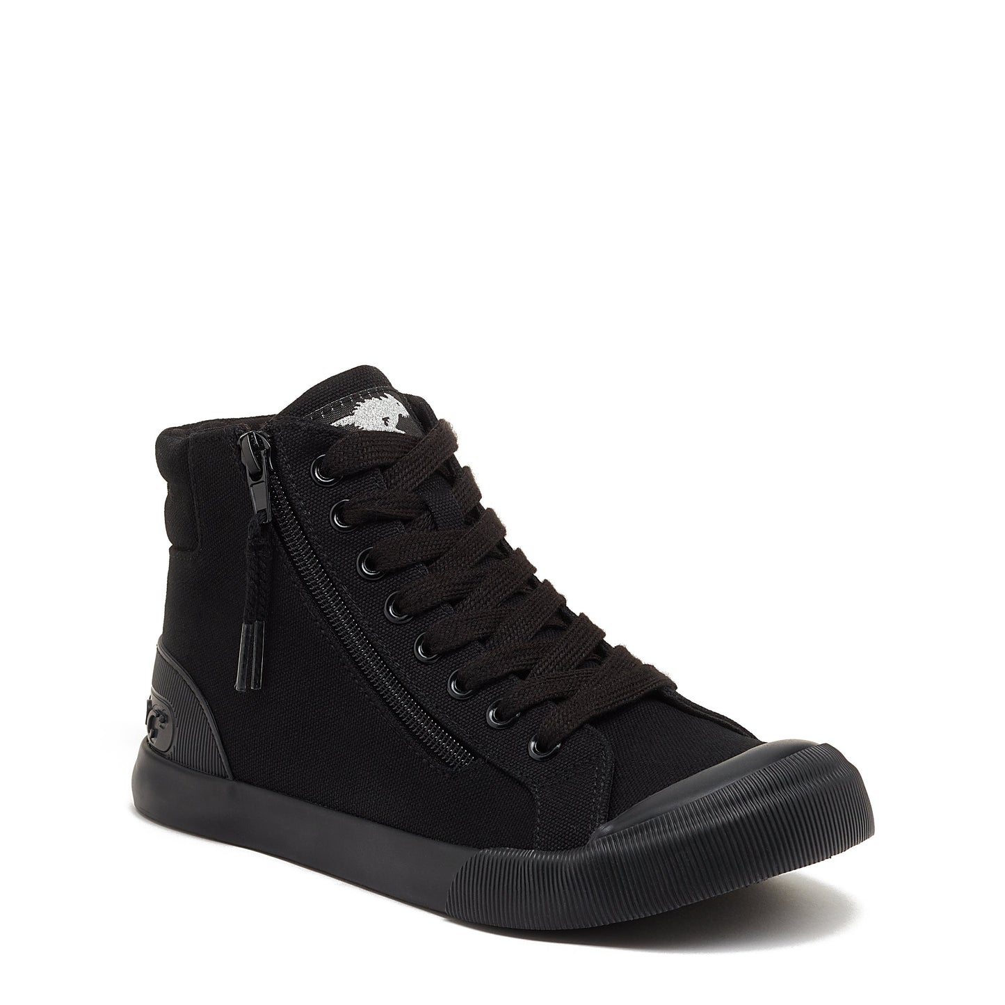 Rocket Dog® Jazzin All Black High Top trainer