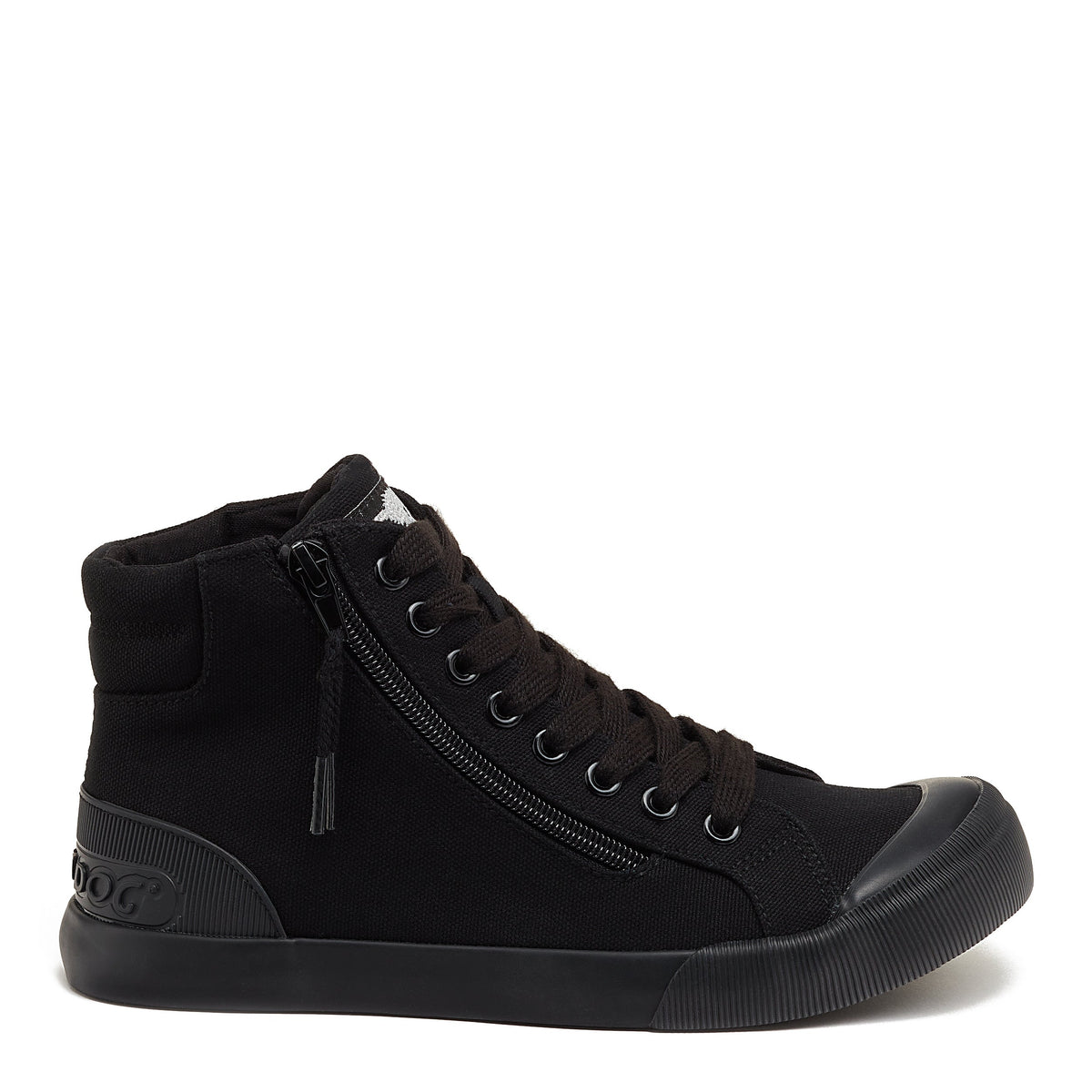 Rocket Dog® Jazzin All Black High Top trainer