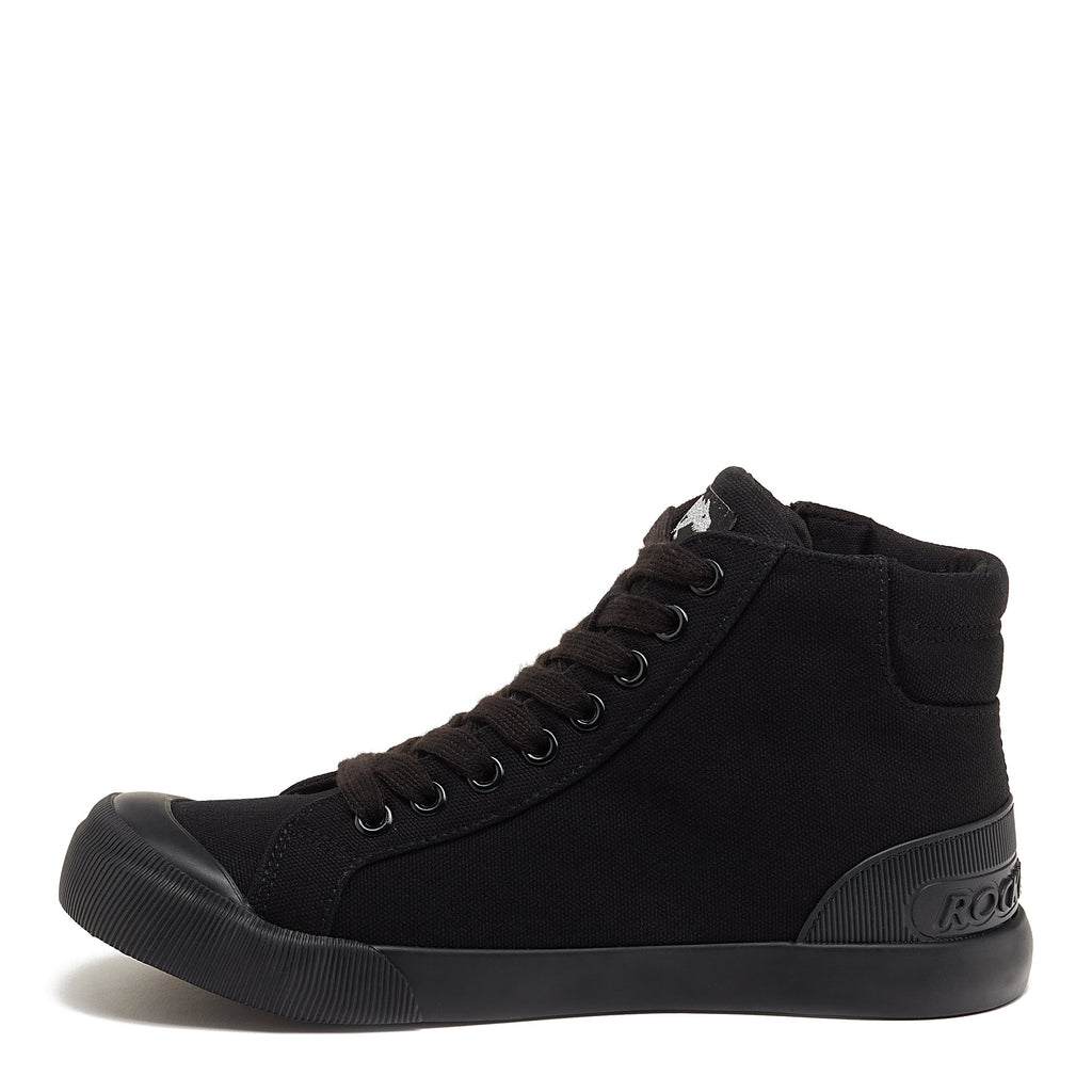 Rocket Dog® Jazzin All Black High Top trainer
