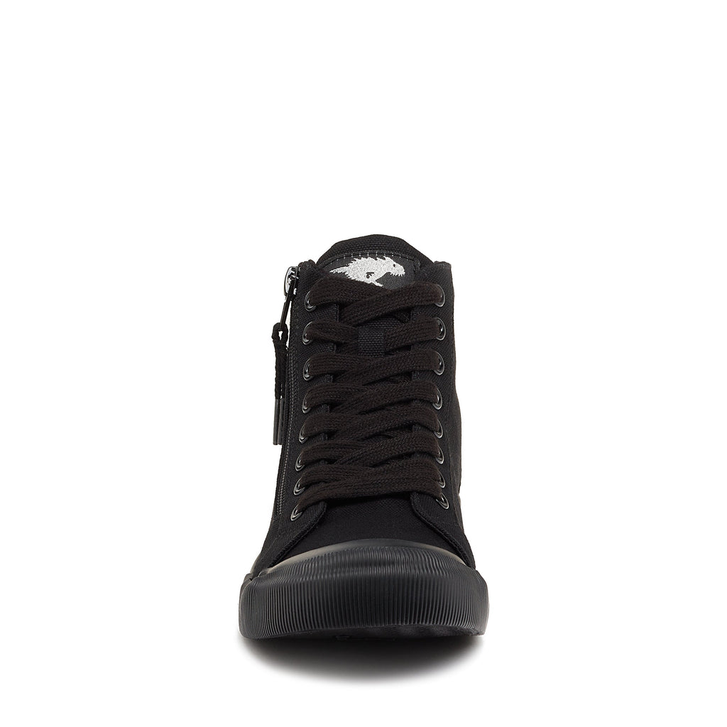 Rocket Dog® Jazzin All Black High Top trainer