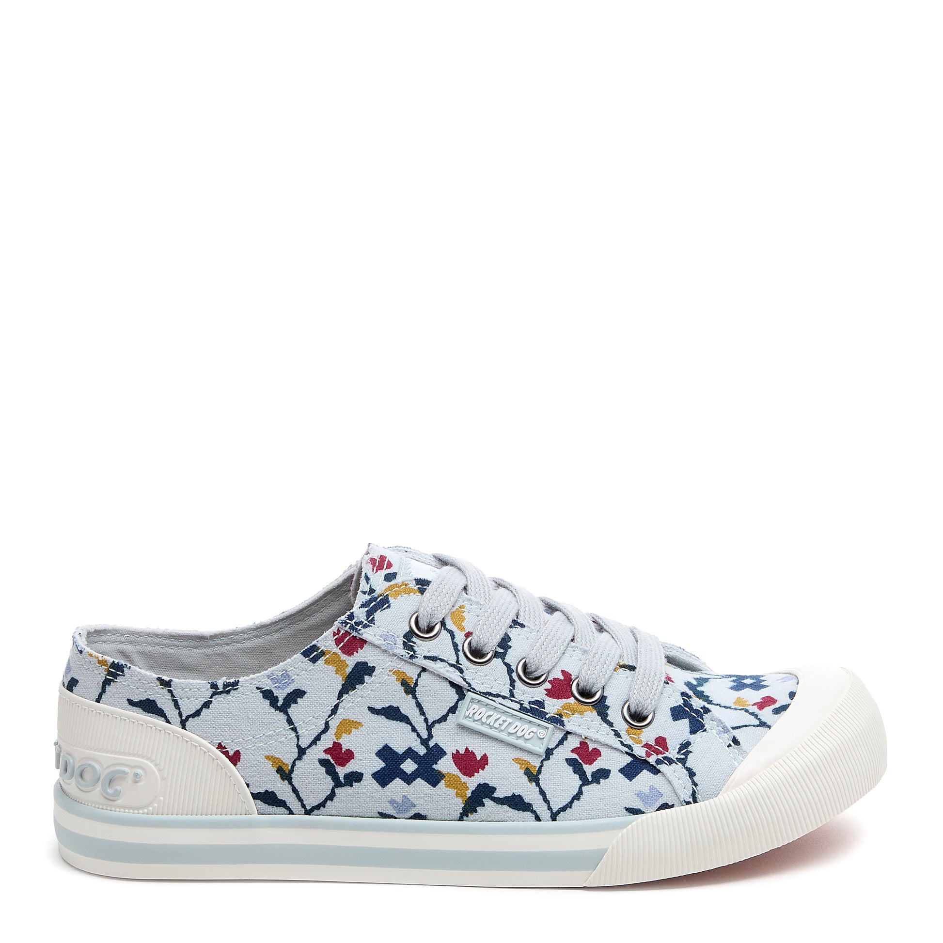 Rocket Dog Jazzin Hi Pluche Foam Comfort Hi-Top Sneaker, Wit Pu, 38 EU Rocket Dog Jazzin Hi Pluche Foam Comfort Hi-Top Sneaker, Wit Pu, 38 EU