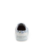 Jazzin Light Blue Floral Trainers
