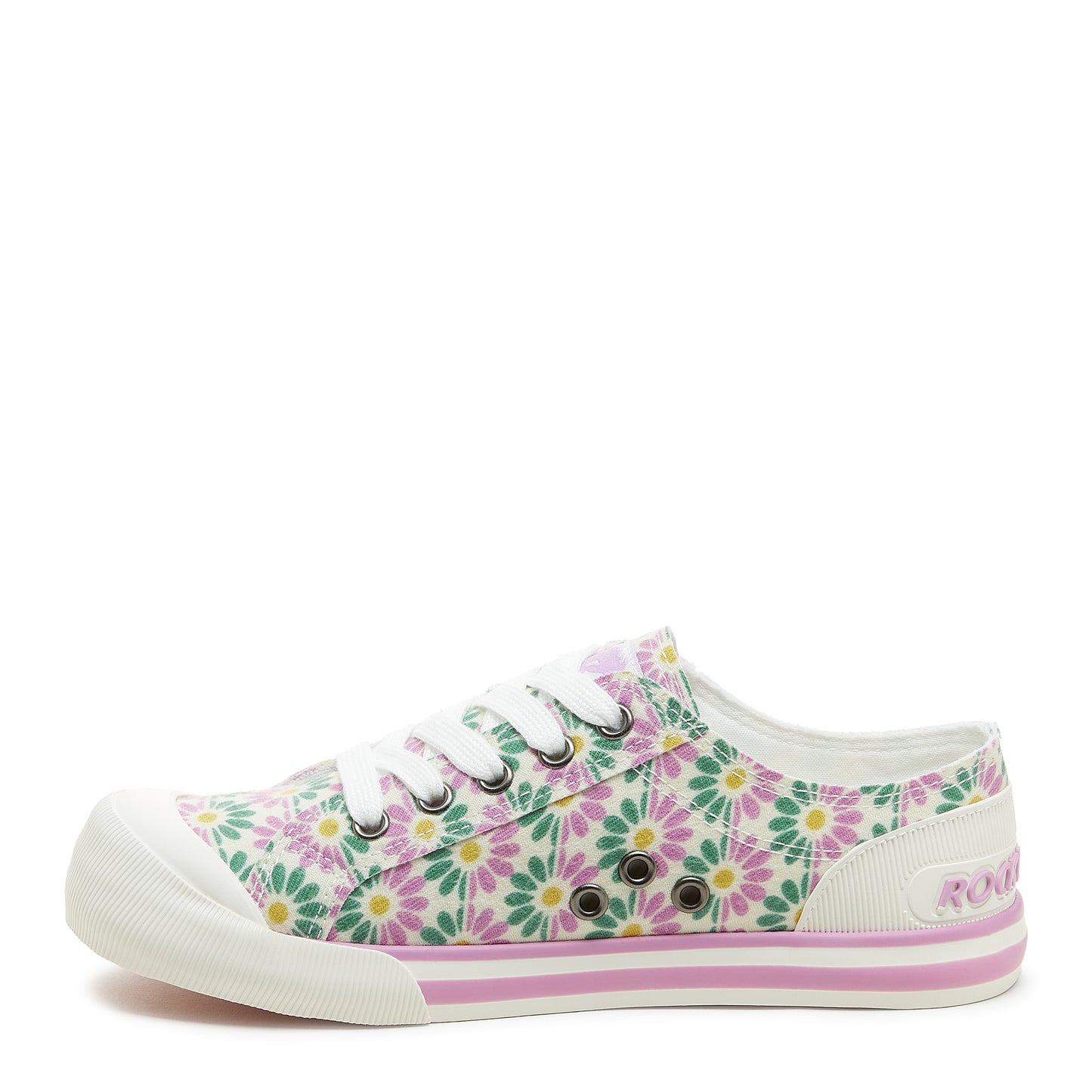 Jazzin Pastel Floral Trainers