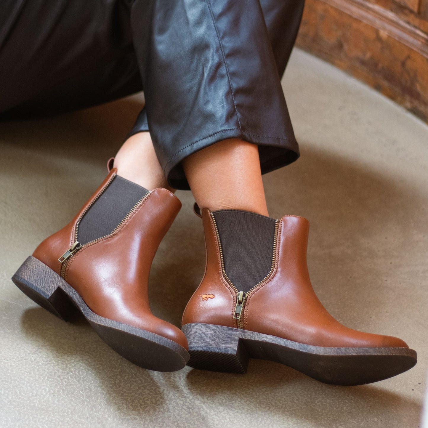 Camilla Brown Bromley Chelsea Boots