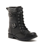Billie Black Grand Biker Boot