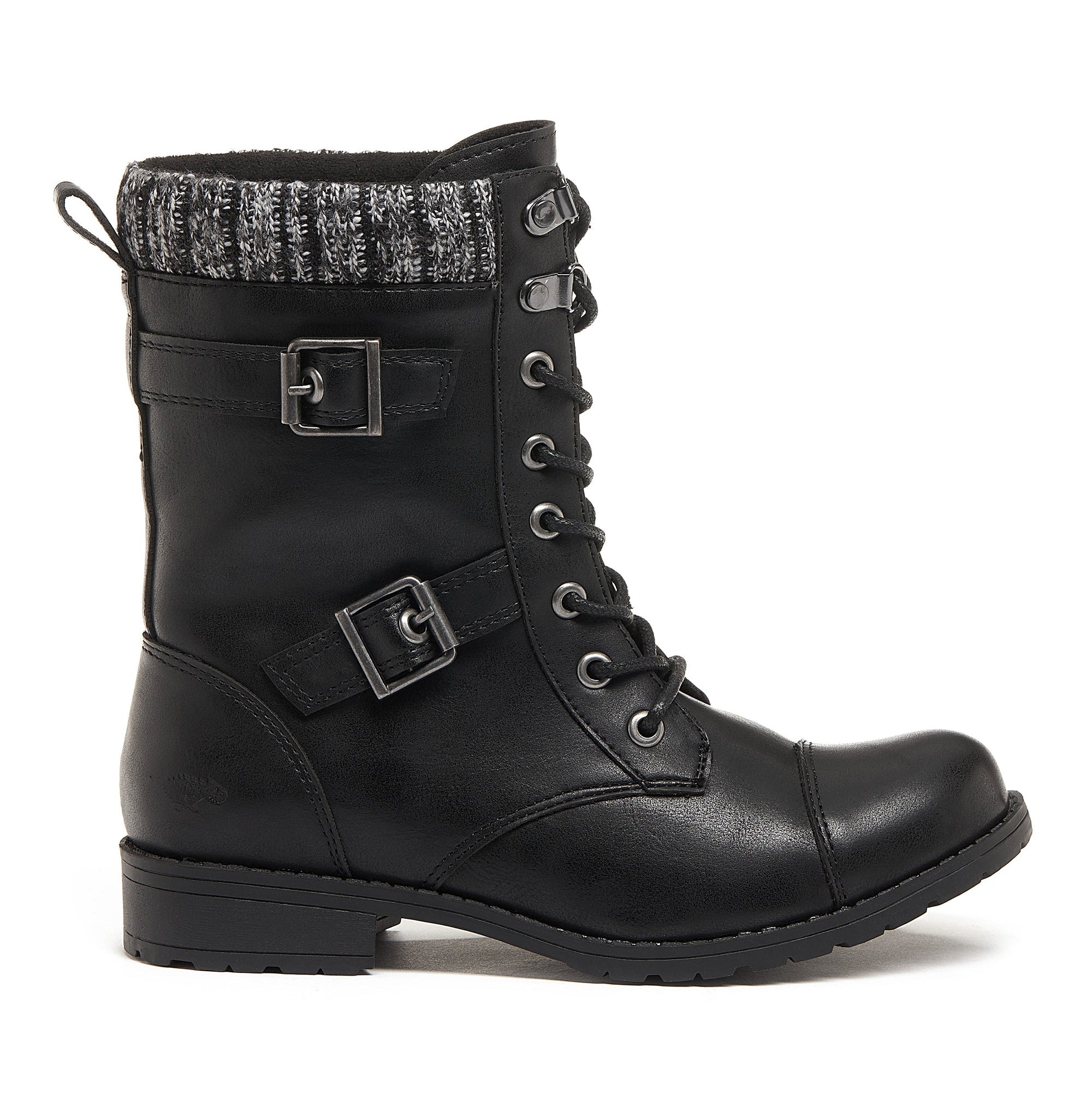 Rocket Dog Billie Black Grand Biker Boots
