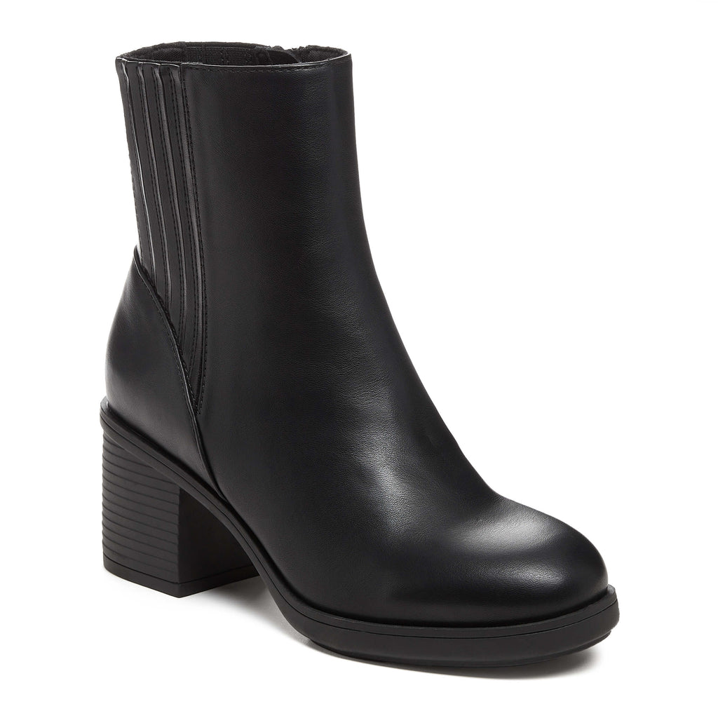 Sonora Black Platform Chelsea Boots