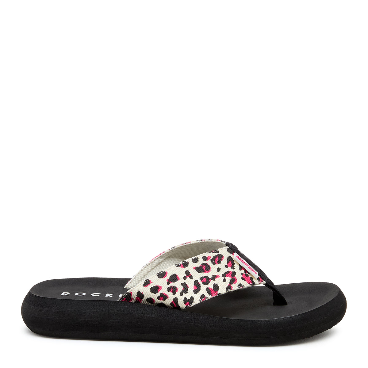 Spotlight Leopard Print Flip Flops