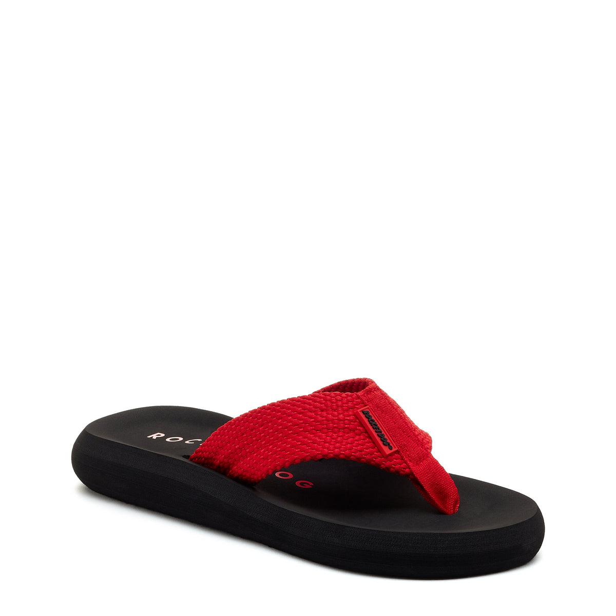Sunset Red Webbing Flip Flop | EVA footbed | comfortable women's flip flop