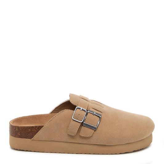 Abel Plus Taupe Clogs by Rocket Dog