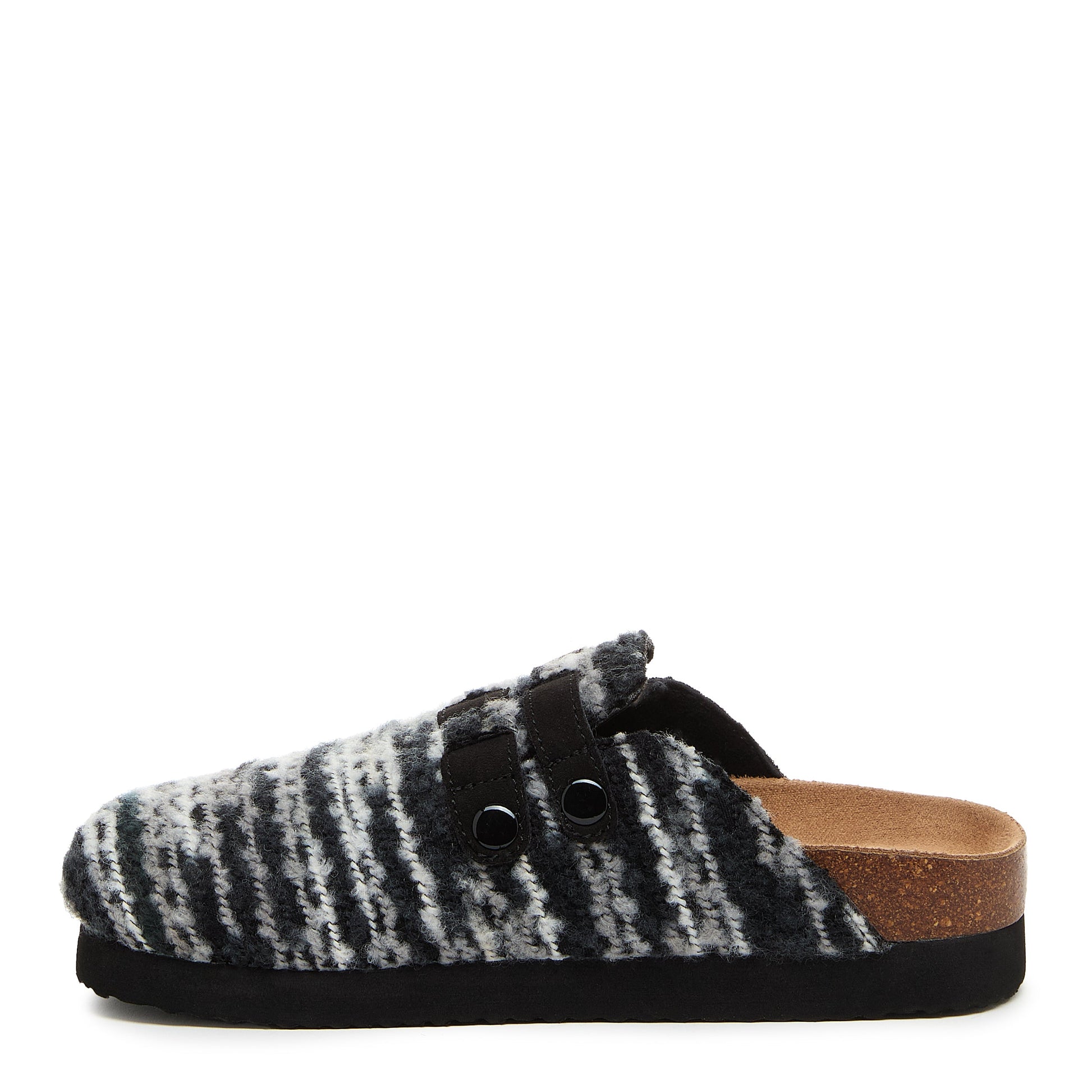 Abel Plus Black Multi Clog by Rocket Dog