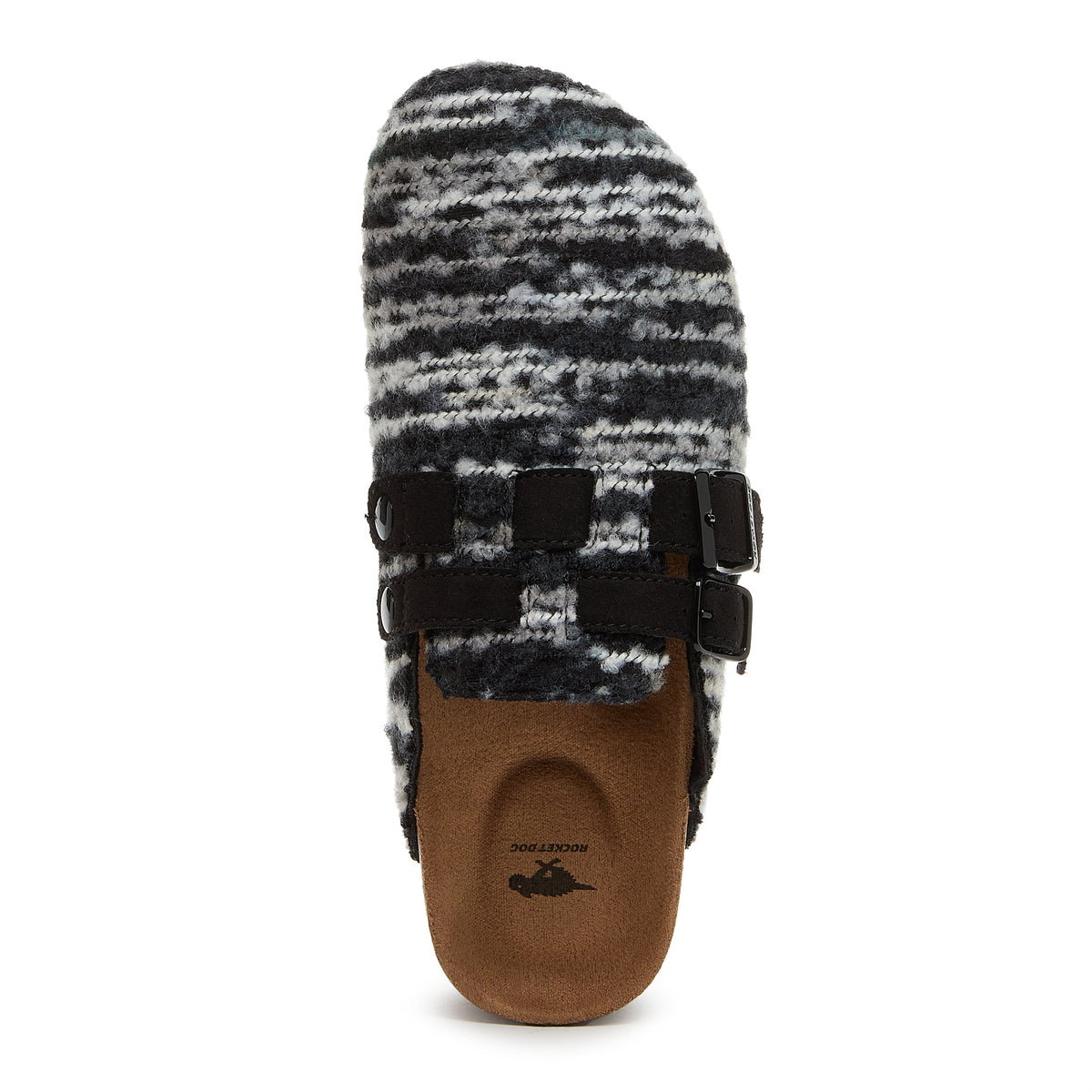 Abel Plus Black Multi Clog by Rocket Dog