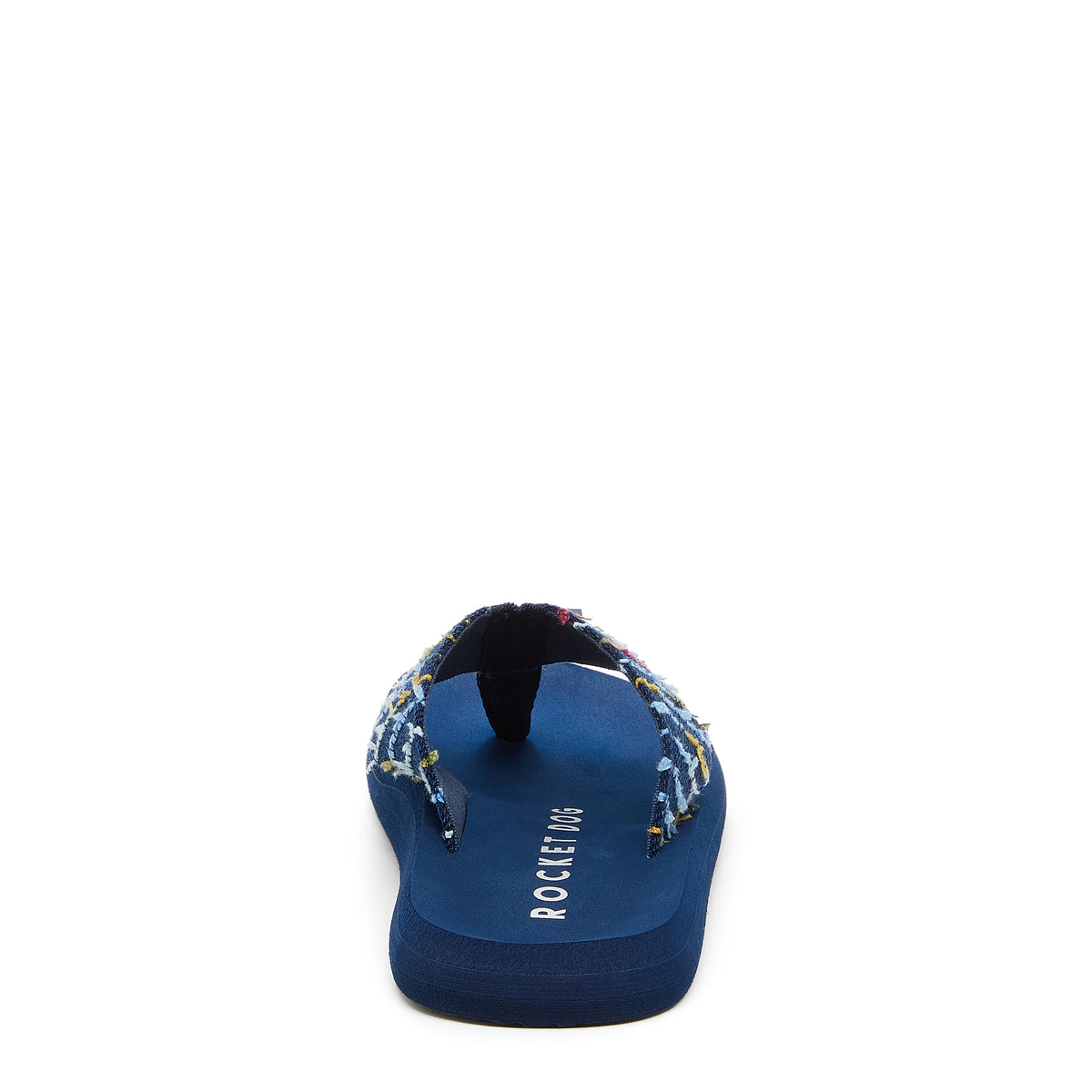 Adios Navy Multi Canvas Flip-Flops