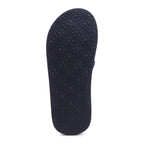 Navy outsole of the Rocket Dog Adios navy multi canvas flip flop