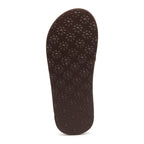 Brown outsole of the Rocket Dog Adios brown snake print flip flop