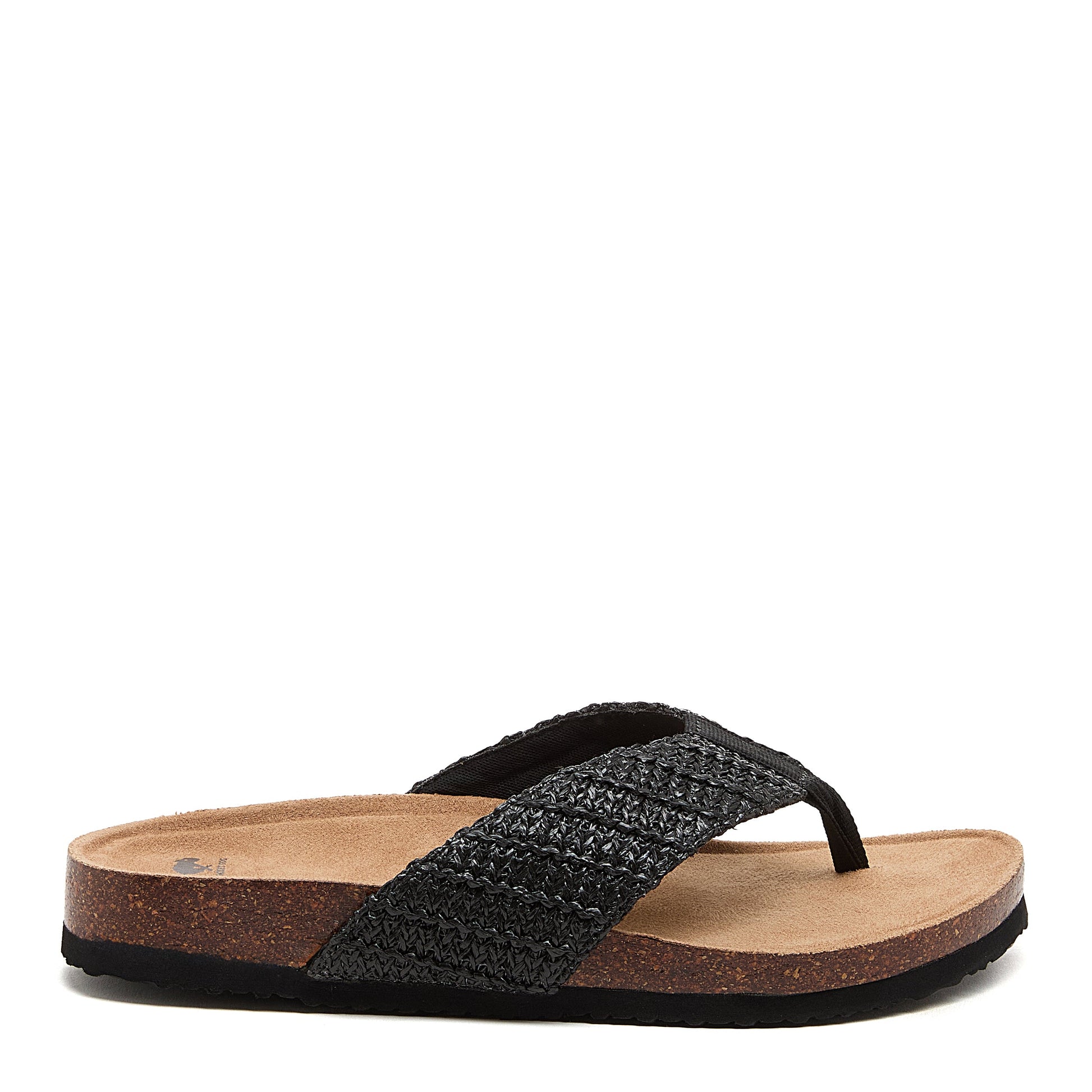 Aloha Black multi Flip Flops | Women's beach flip flop | Rocket Dog