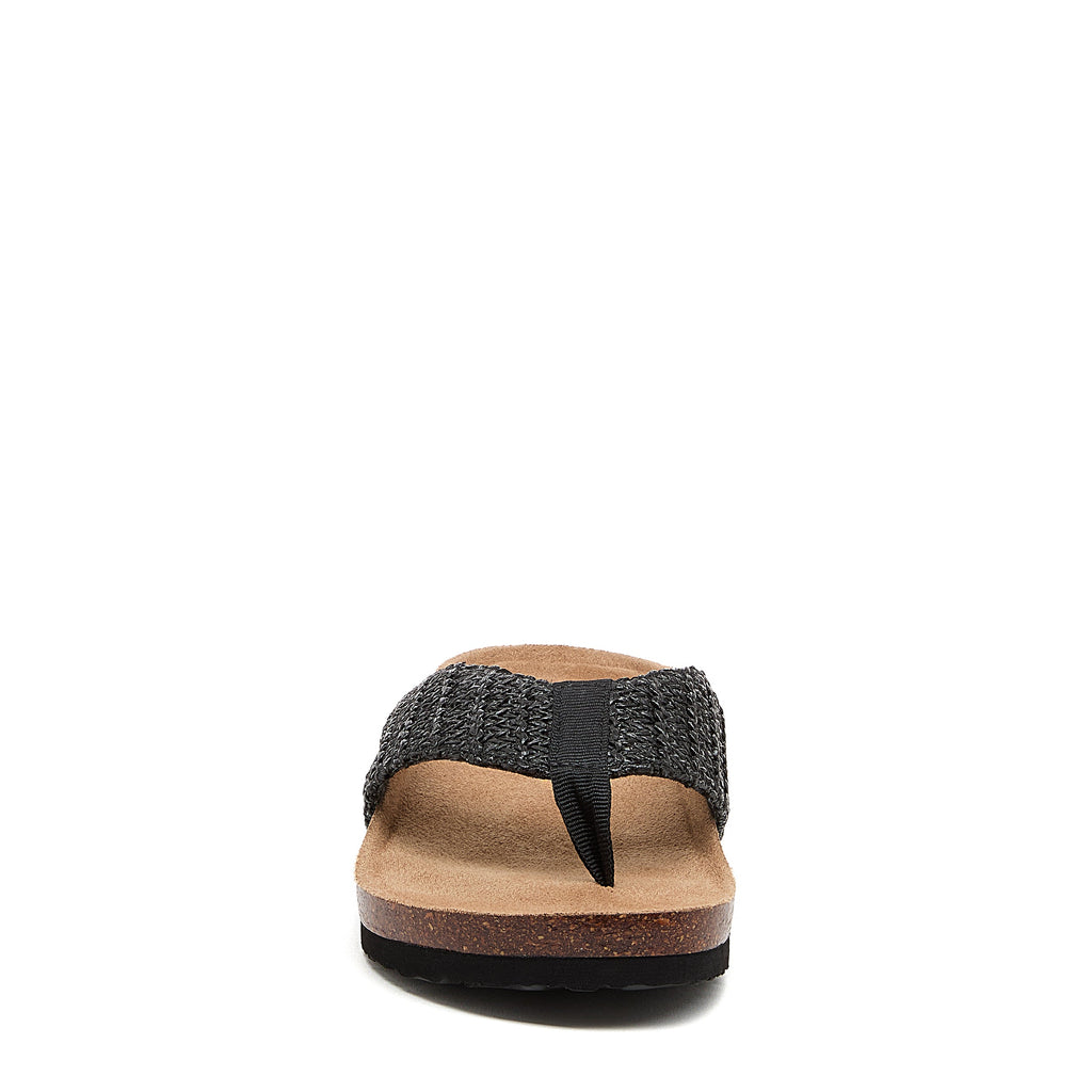 Aloha Black multi Flip Flops | EVA flatform footbed sole | 1.08 inches platform | Rocket Dog