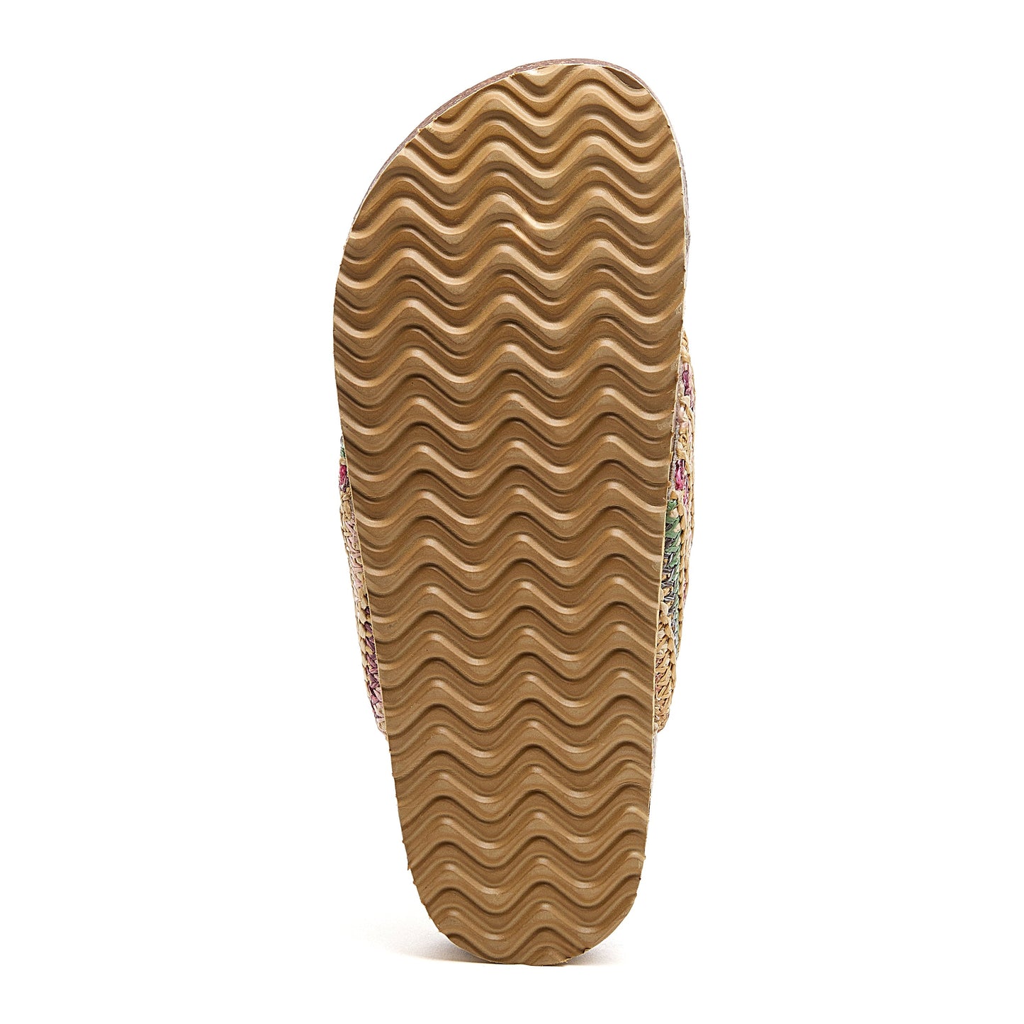 Shop Aloha Natural Multi Flip Flops | Natural multi woven straps women's beach flip flop | Rocket Dog