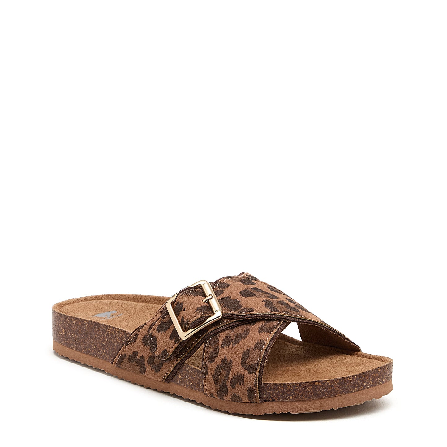Rocket Dog Women’s Annie Tan Leopard Print Slide Sandal
