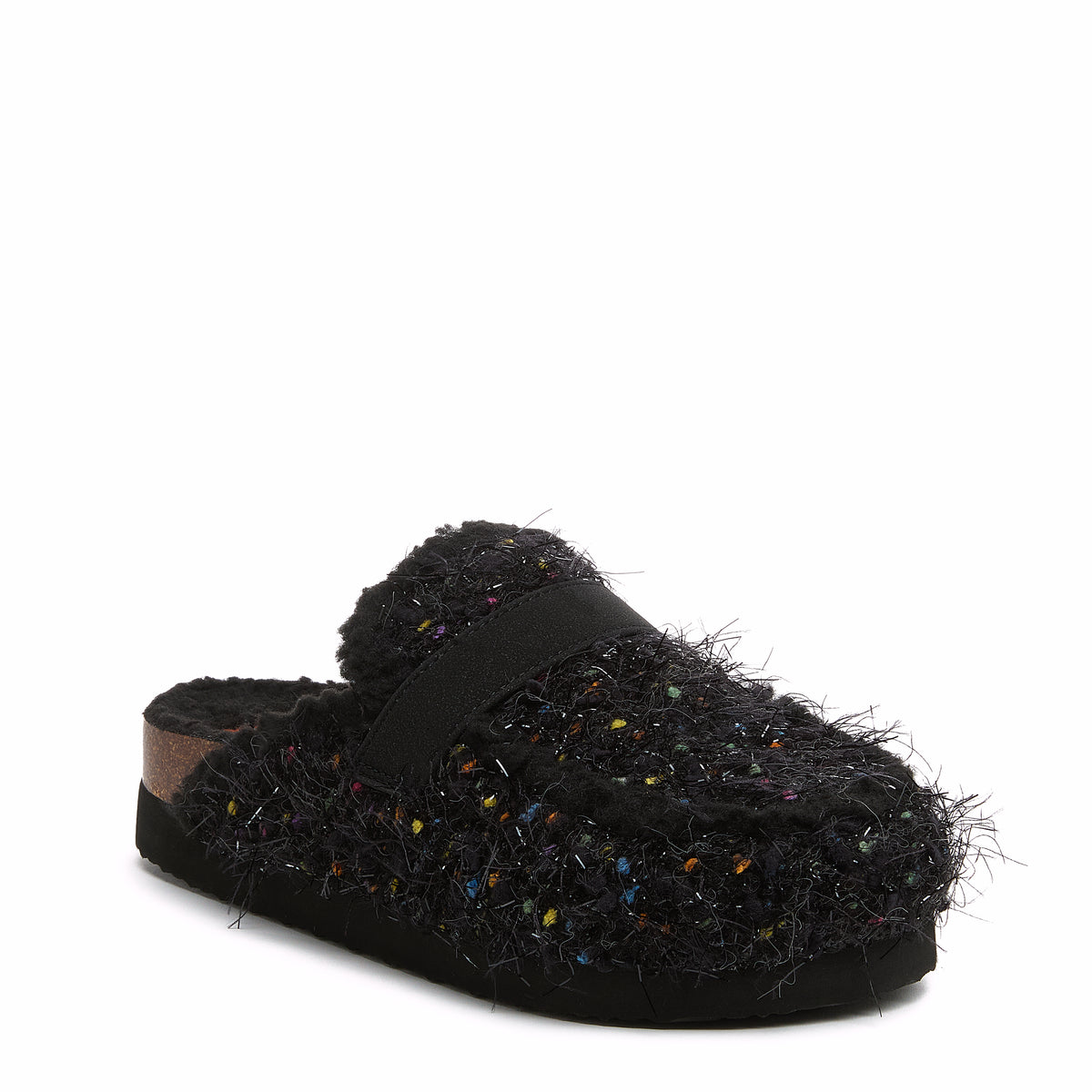 Arctic Black Glam Clogs