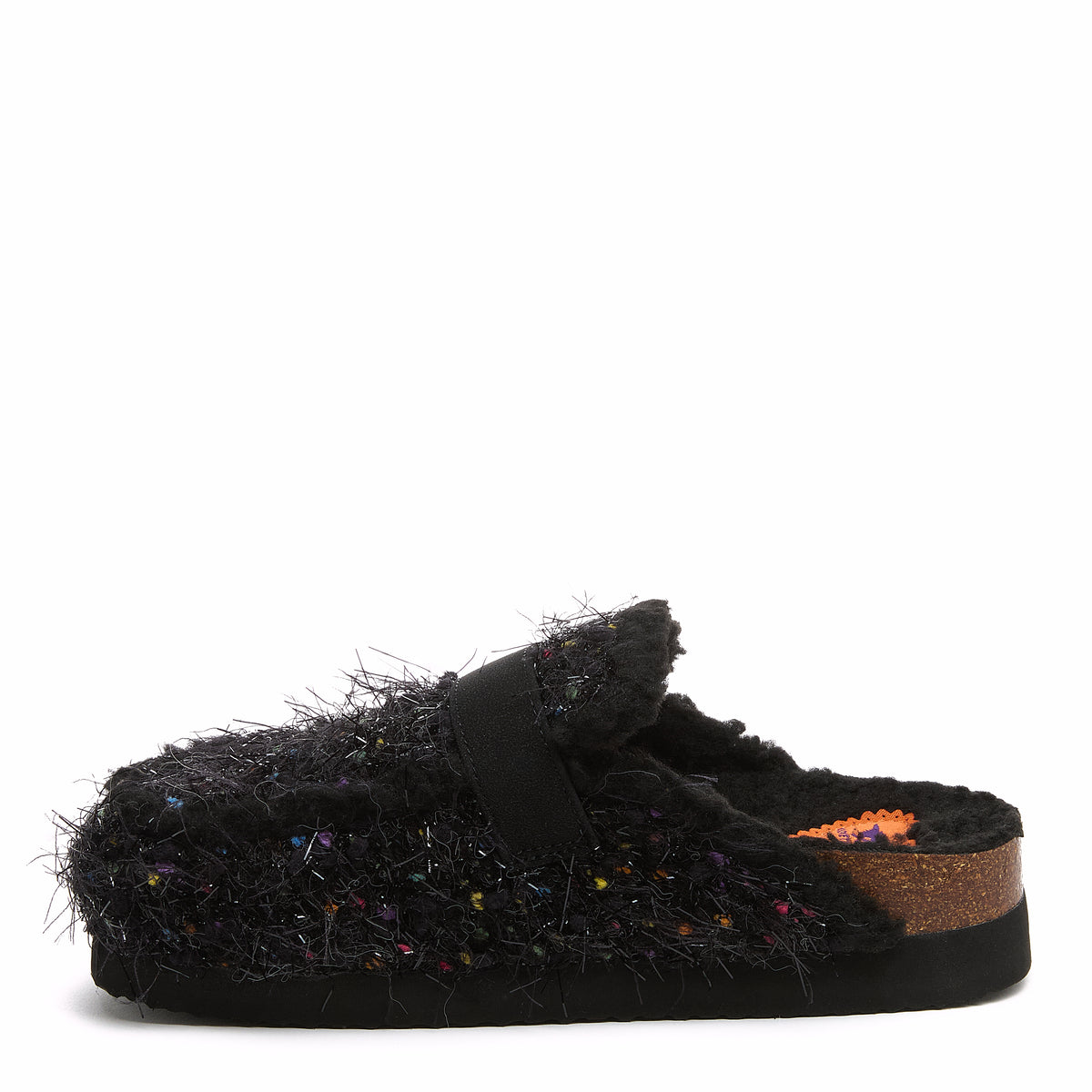 Arctic Black Glam Clogs