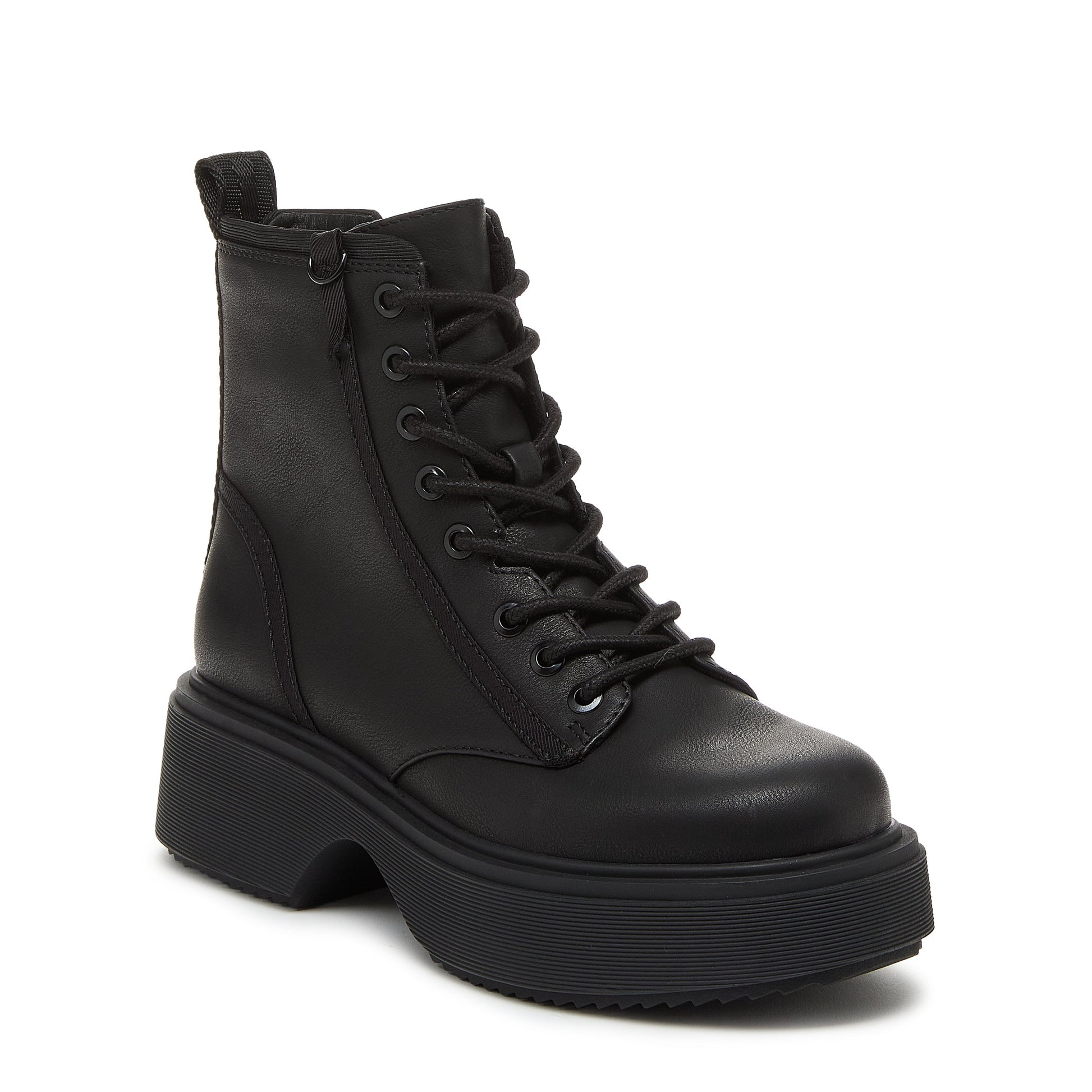 Bingo Black Chunky Boots