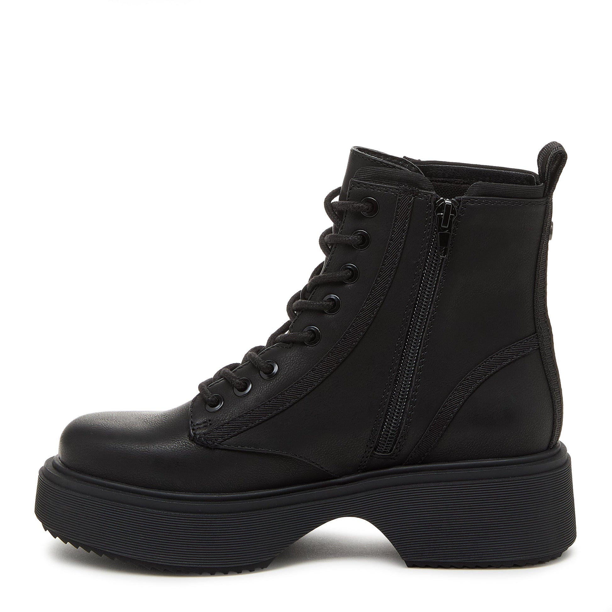 Bingo Black Chunky Boots