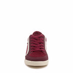 Bolt Burgundy Corduroy Trainers