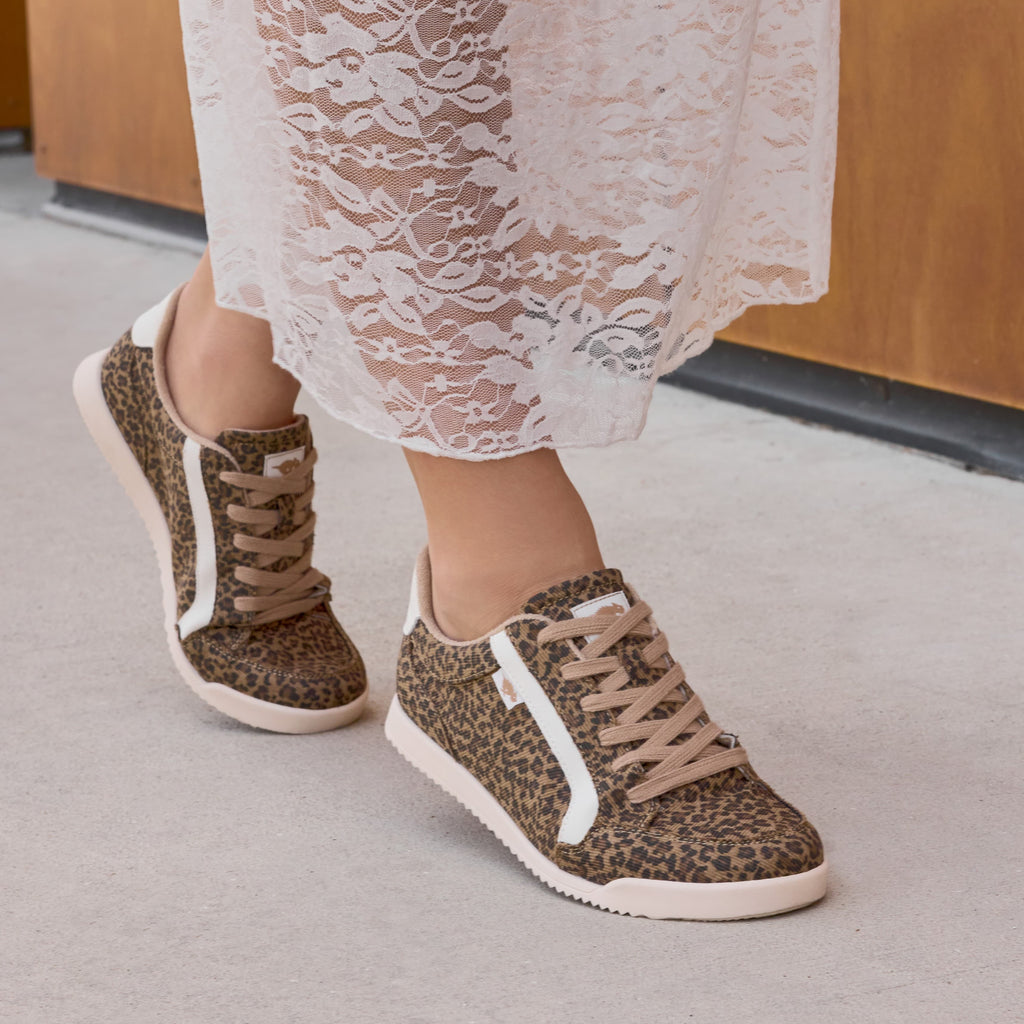 Bolt Leopard Print Trainers