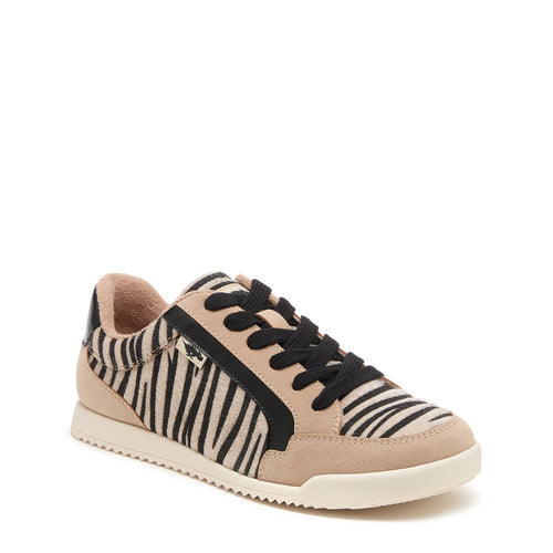 Bolt Tan Animal Print Trainers