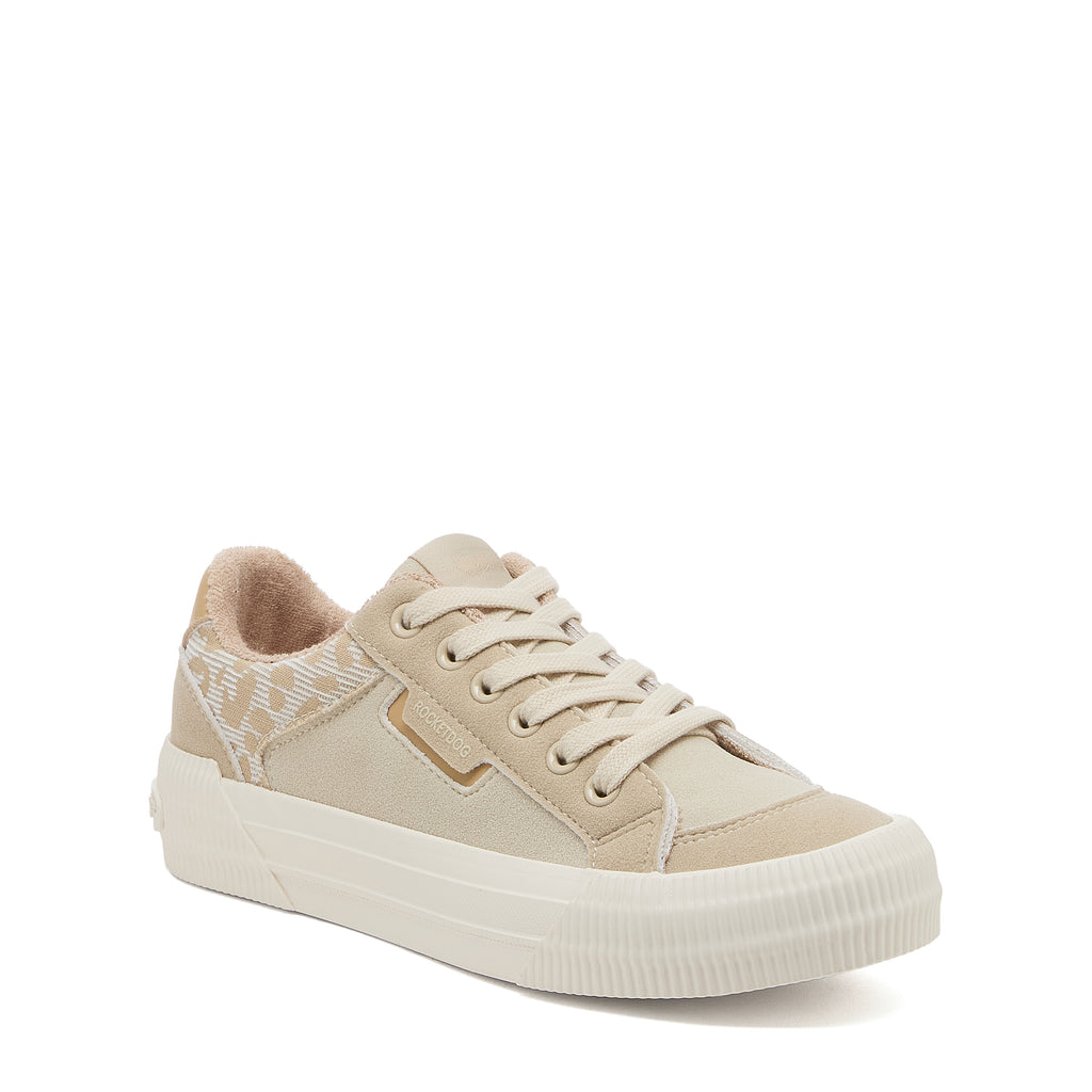 Cheery Camel Colour Block Trainers