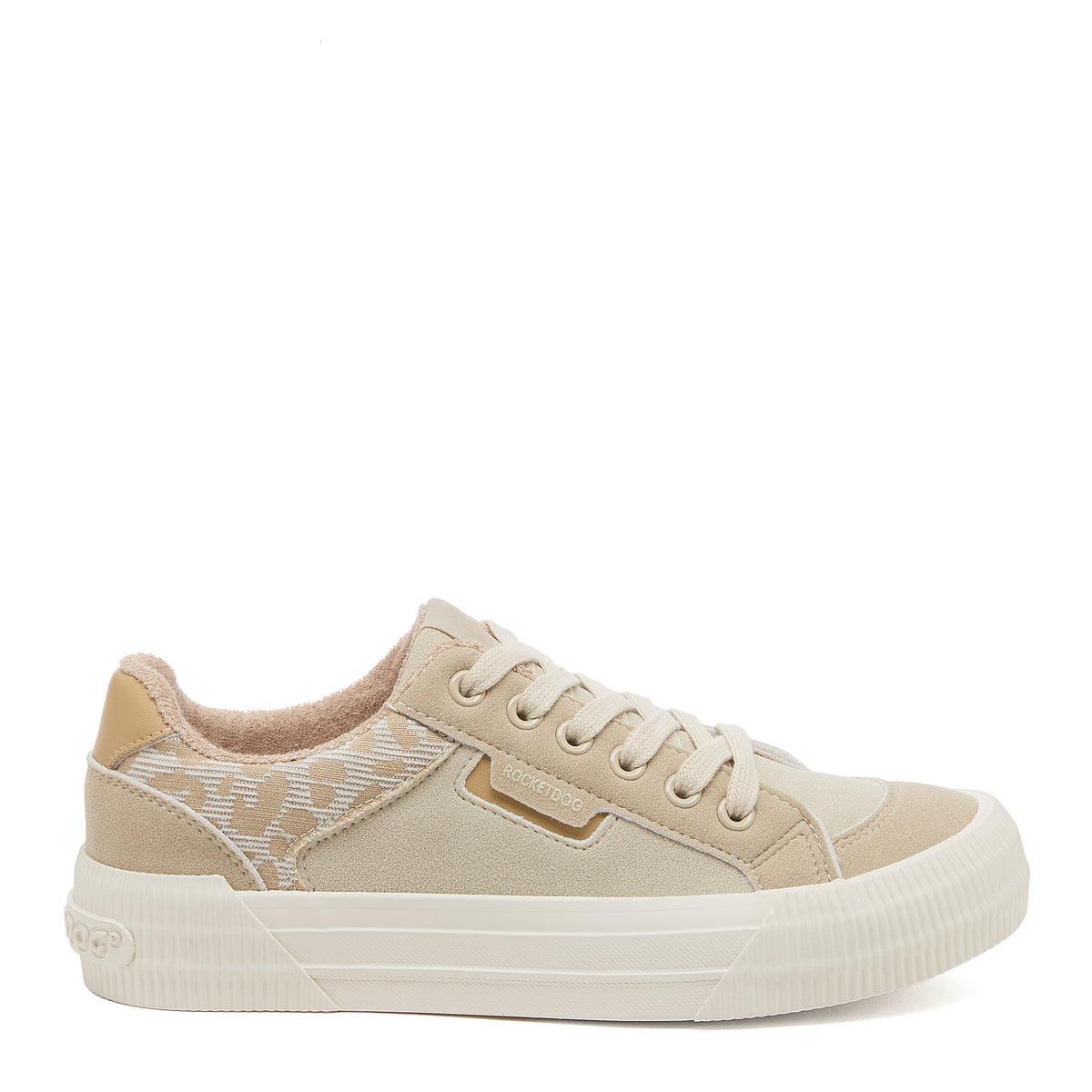 Cheery Camel Colour Block Trainers