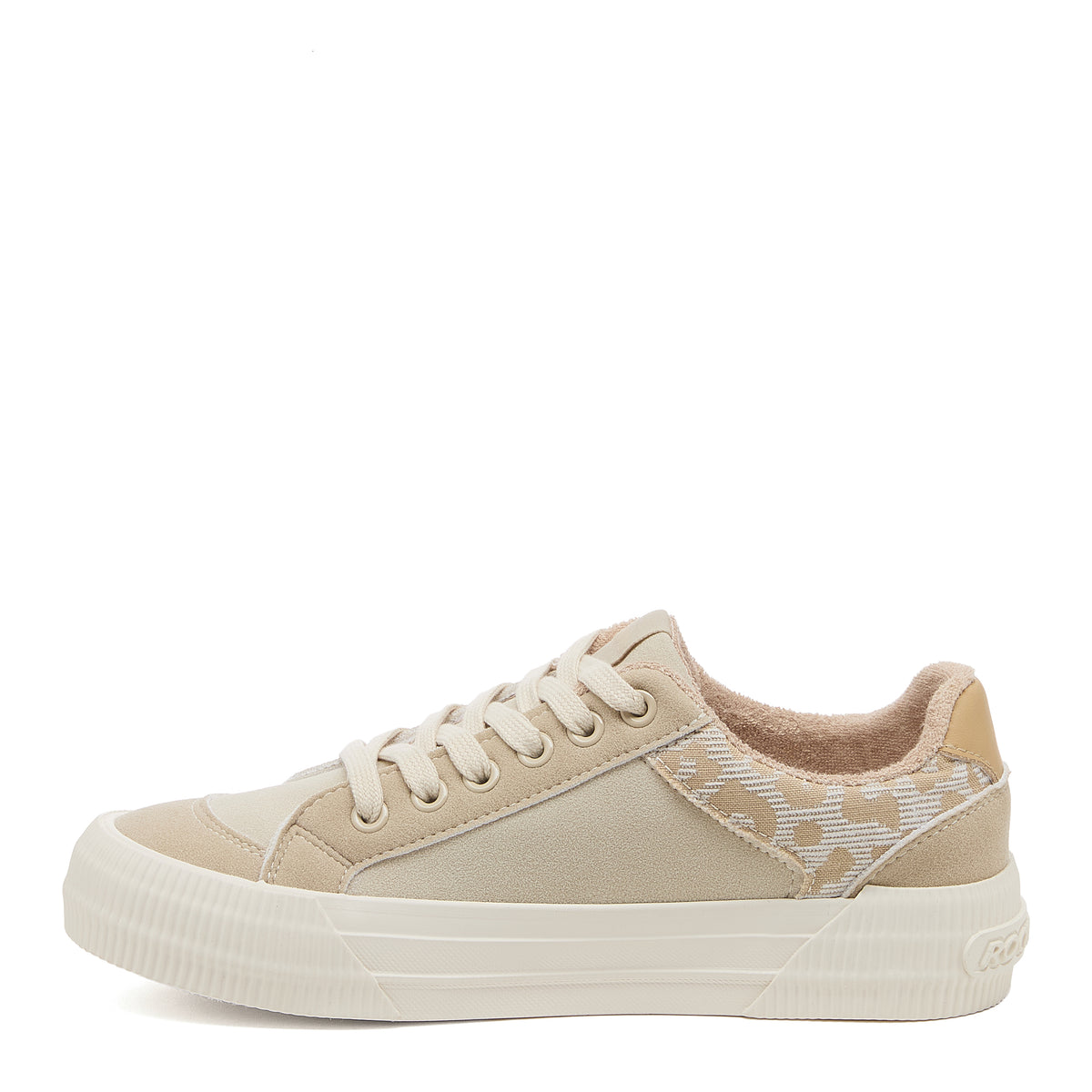 Cheery Camel Colour Block Trainers