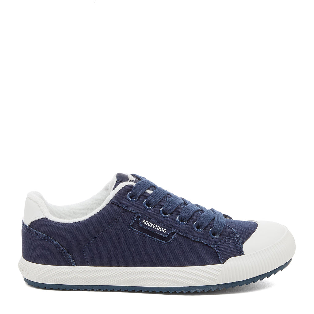 Cheery Navy Low-profile Trainers