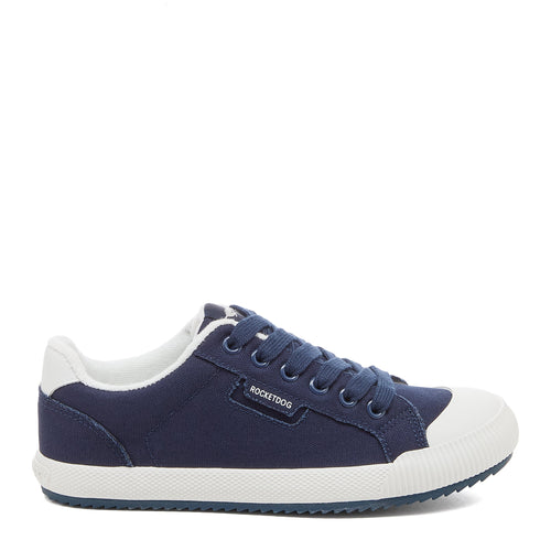 Cheery Navy Low-profile Trainers