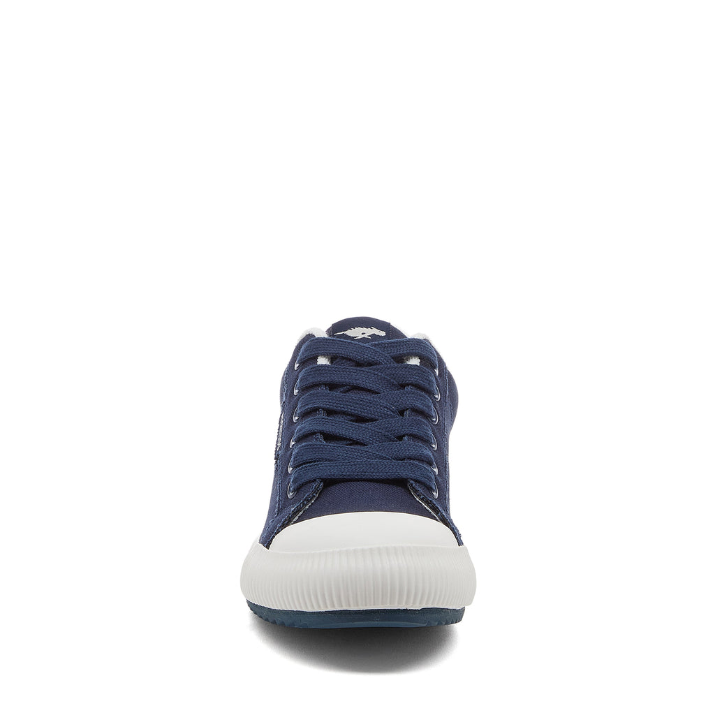 Cheery Navy Low-profile Trainers