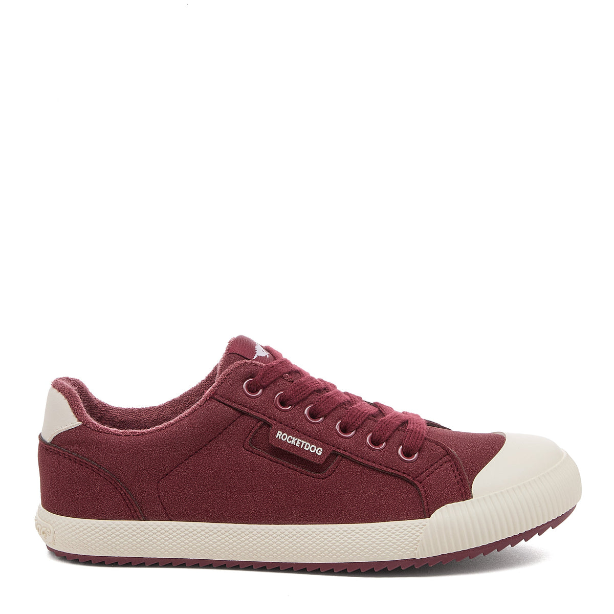 Cheery Burgundy Low-profile Trainers