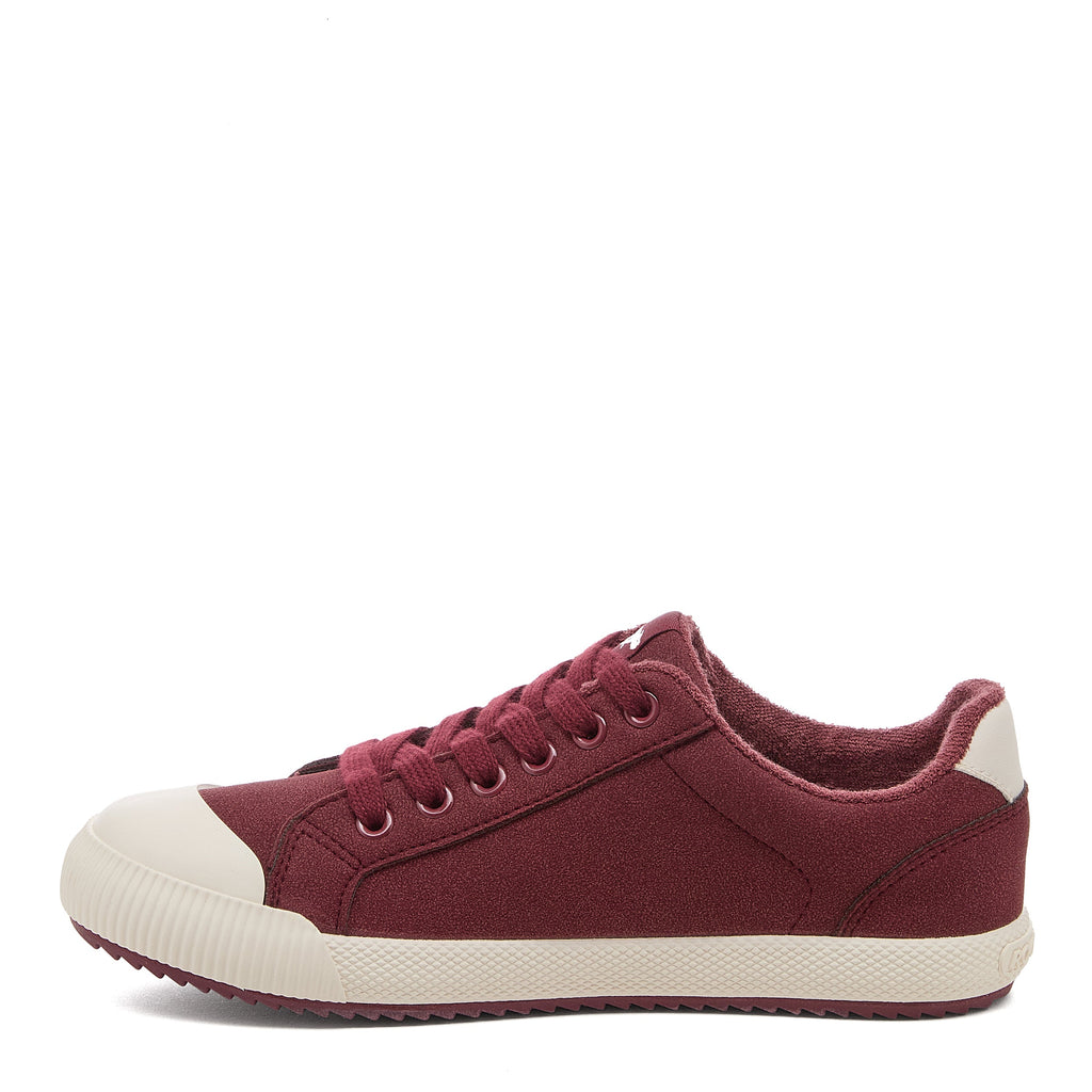 Cheery Burgundy Low-profile Trainers