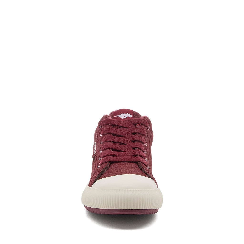 Cheery Burgundy Low-profile Trainers