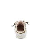 Cheery Olive Corduroy Mule Trainers