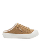 Cheery Tan Corduroy Mule Trainers