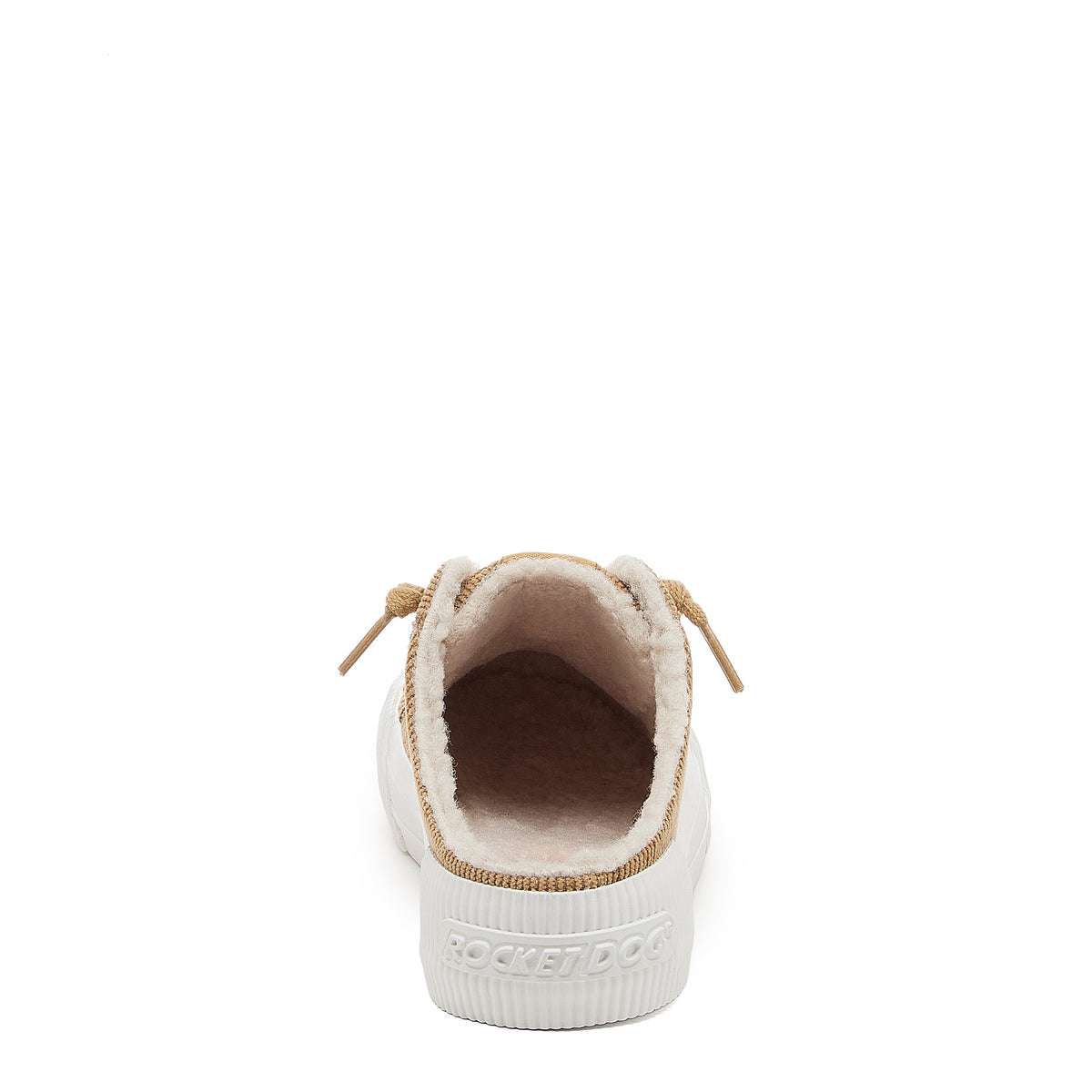 Cheery Tan Corduroy Mule Trainers